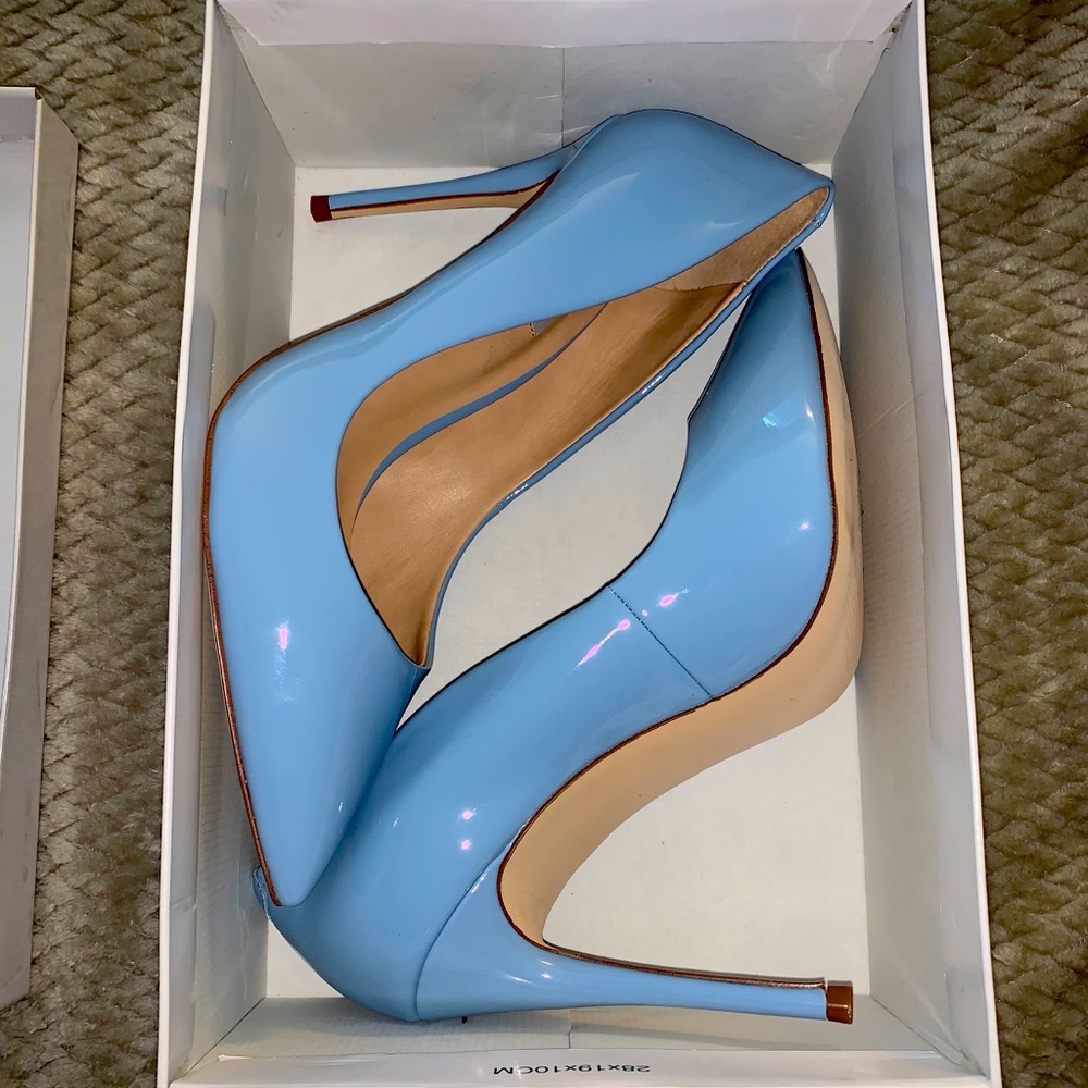 Steve Madden ‘Daisie’ Pump - Powder Blue
